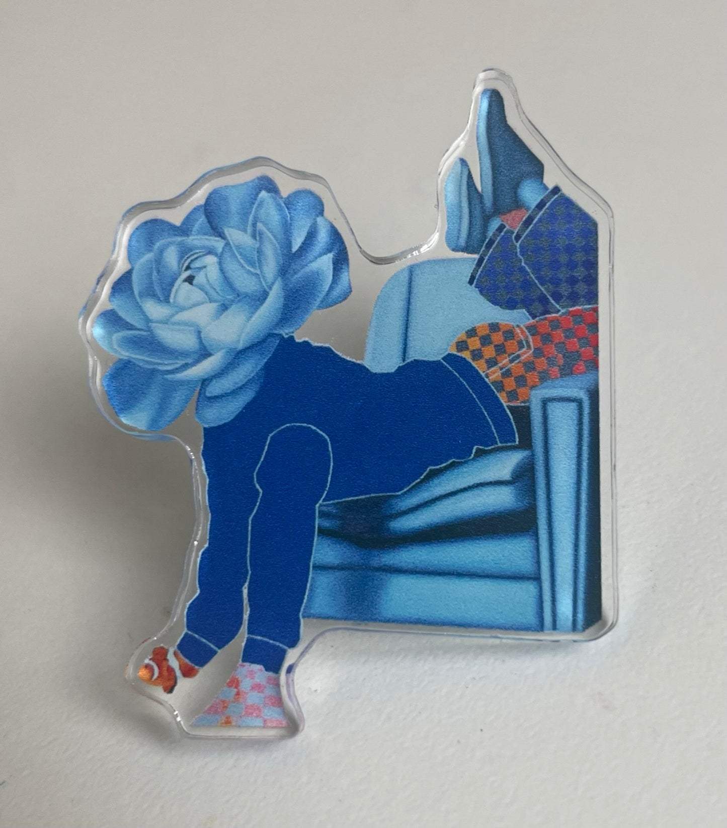Flower Head Pin